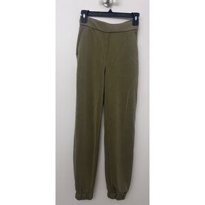 Lululemon Softstreme Relaxed High-Rise joggers Bronze Green size 2